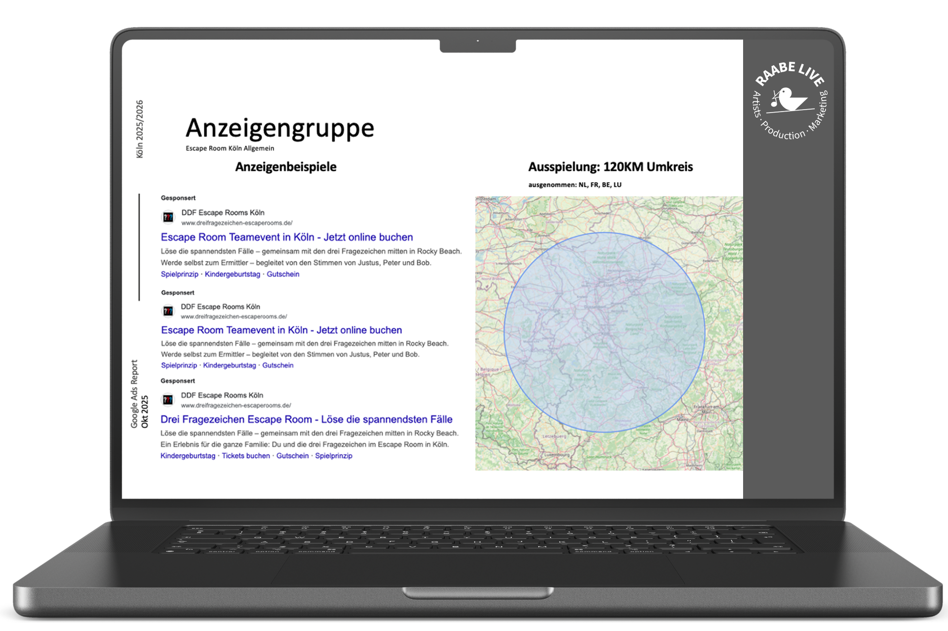 Reporting zur Kampagnensteuerung